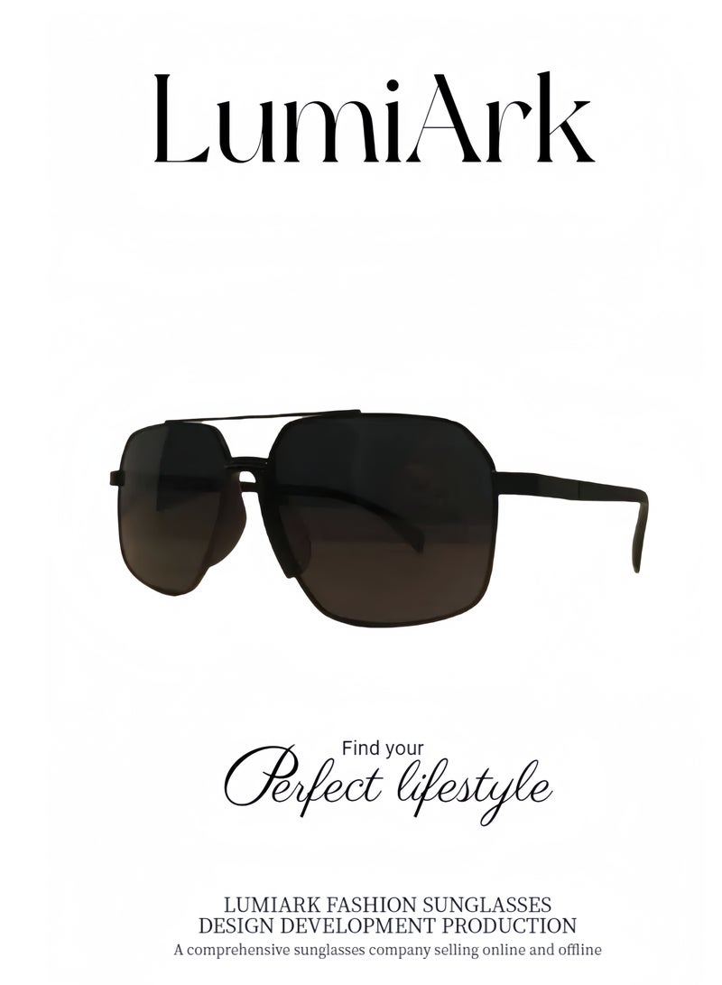 LumiArk Aviator UV Protection Sunglasses - Image 1