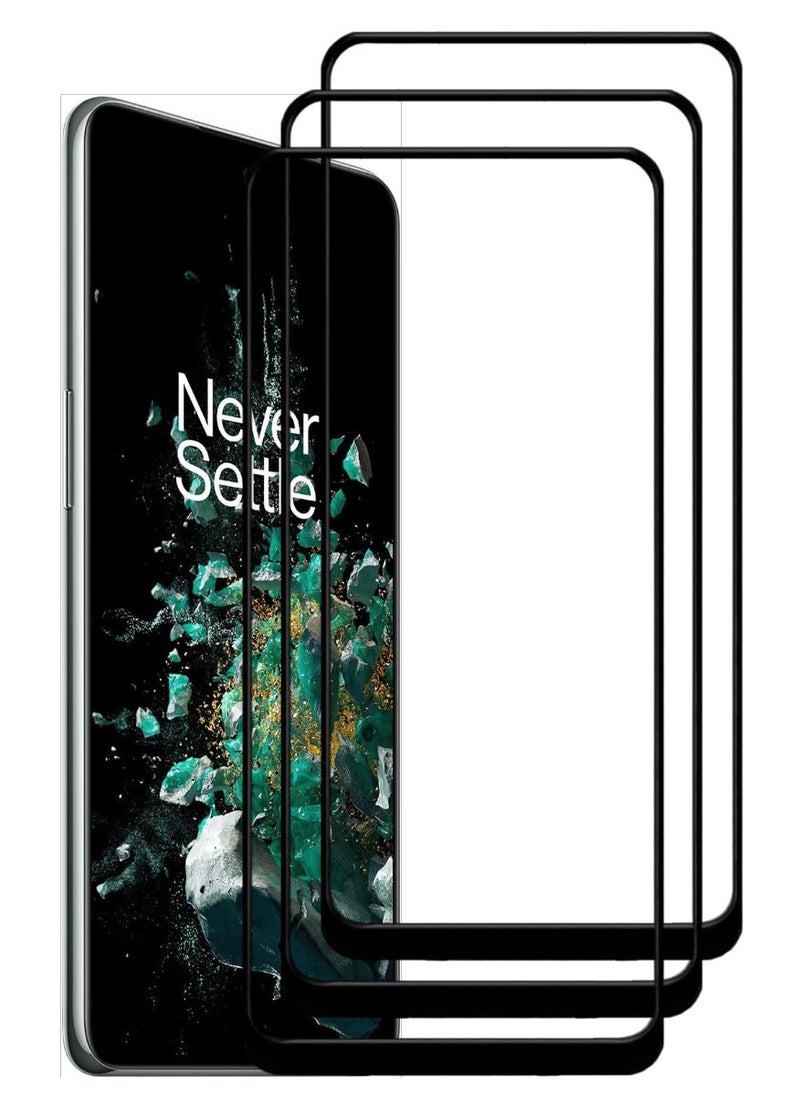 ACLIX 3 Pieces Antistatic ESD Dustproof Premium Quality High Definition Tempered Glass Screen Protector Designed For OnePlus 10T - Image 1