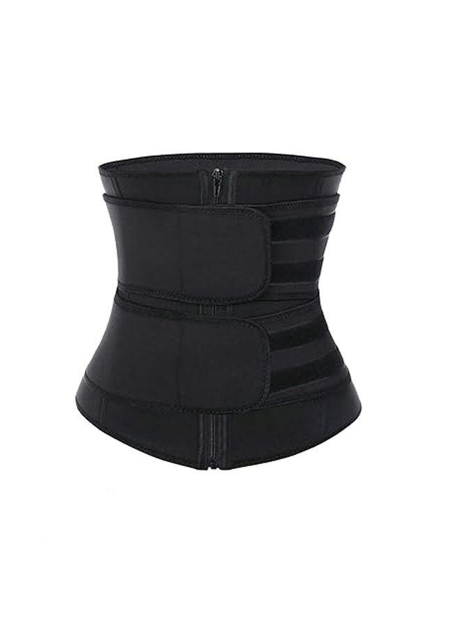 general Women's sports neoprene heat burst sweat tunic shapewear double belt corset waist trainer - Image 1