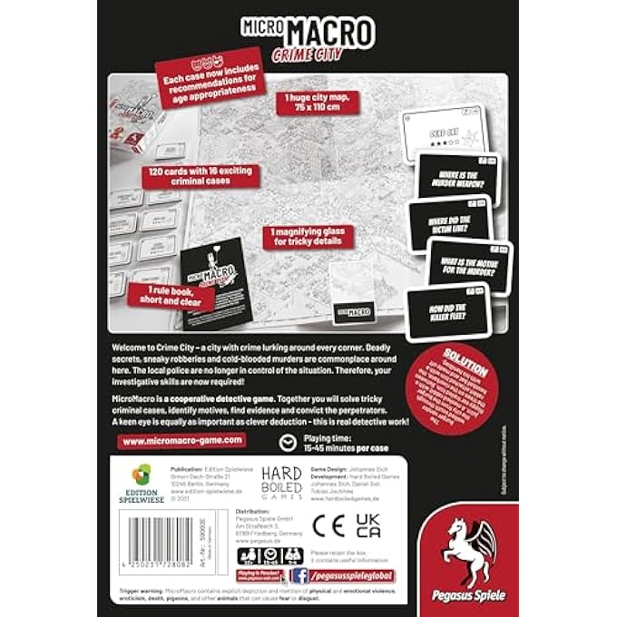 Pegasus Spiele Micromacro: Crime City - Image 5