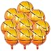 BIEUFBJI 18 Inch Basketball Balloons Aluminum Foil Balloon Sport Party Basketball Theme Birthday Party Supplies Decor 10 PCS - Image 3