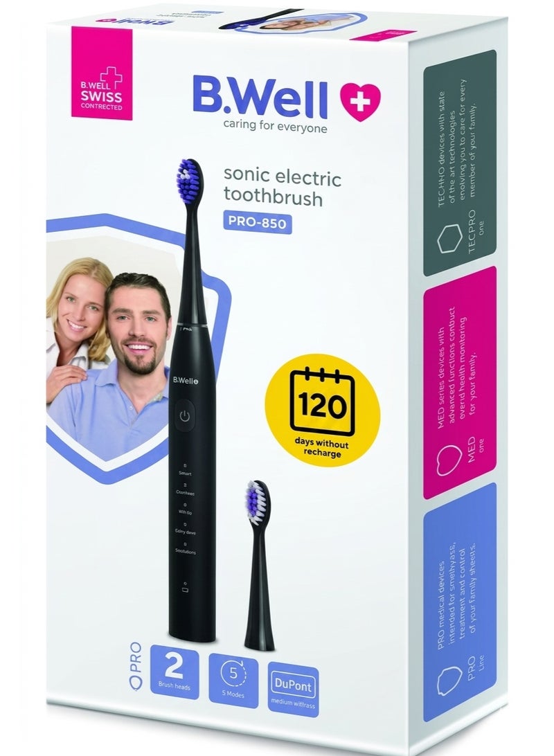 ب جيدا فرشاة أسنان كهربائية سونيك B WELL PRO-850 - Image 1