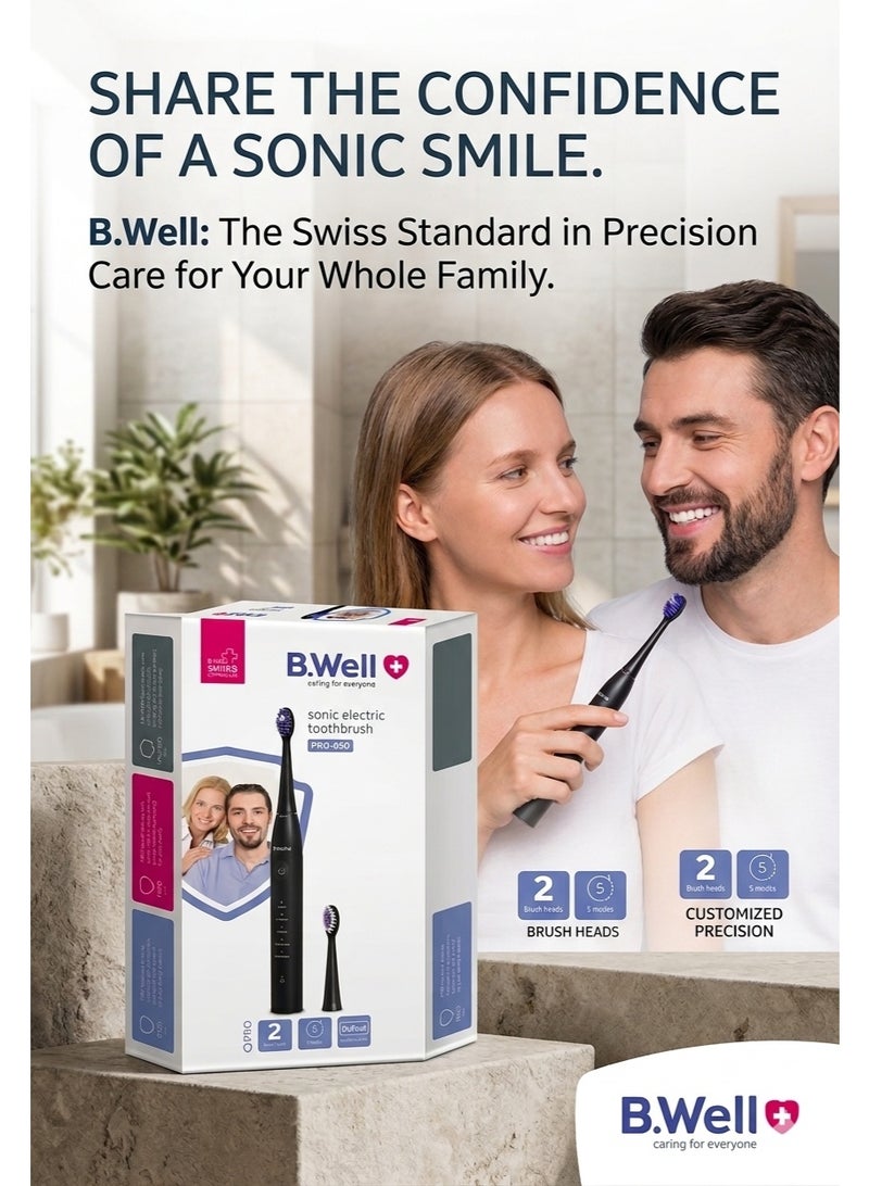ب جيدا فرشاة أسنان كهربائية سونيك B WELL PRO-850 - Image 3