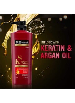 Tresemme Keratin Smooth Shampoo With Keratin And Argan Oil For Smoother And Shinier Hair 580 Ml  - Image 5