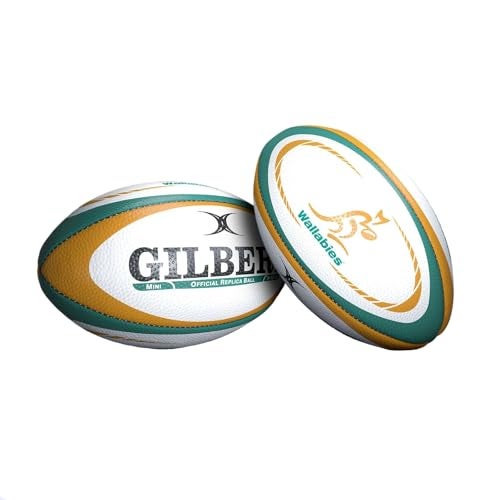 Gilbert Australia Mini Replica Rugby Ball - Image 2