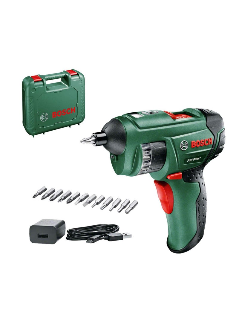 Bosch Lithium-Ion Cordless Screwdriver, PSR Select (3.6 V) - Image 2