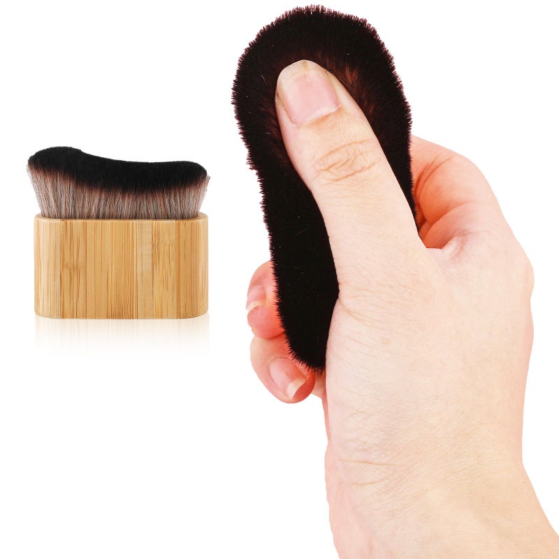 NQEUEPN Self Tanner Foundation Brush for Face & Body - Image 4