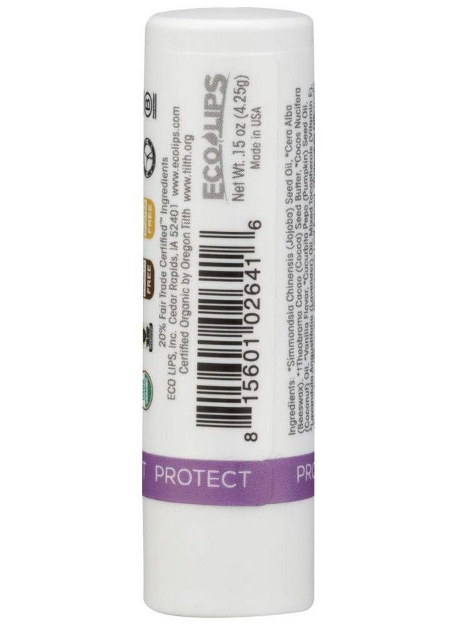 Eco Lips Lip Food® Protect Organic Lip Balm 0.15 Oz. - Image 4