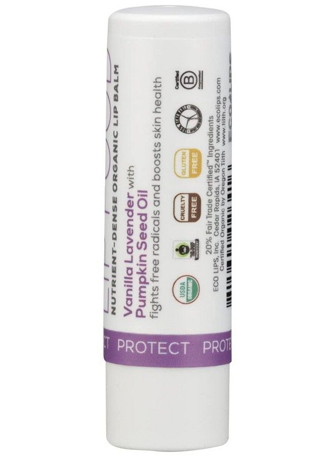 Eco Lips Lip Food® Protect Organic Lip Balm 0.15 Oz. - Image 5