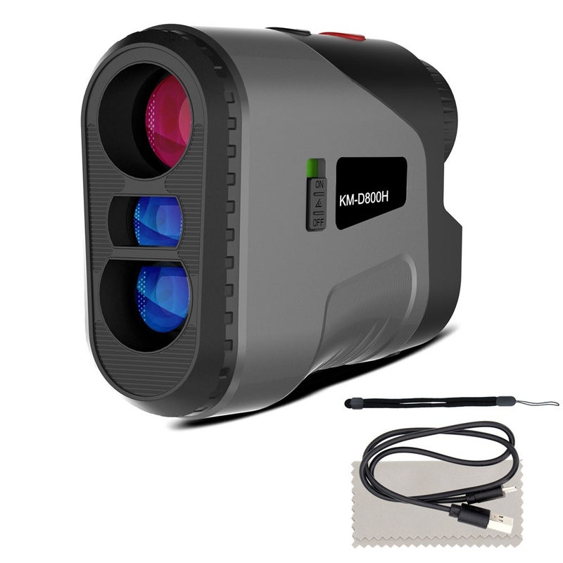 Multifunction Rangefinder Meter Outdoor Golfs Telescopes Digital Monocular Range-Finder Angle Speed Height Measuring Tool with LCD Display - Image 1