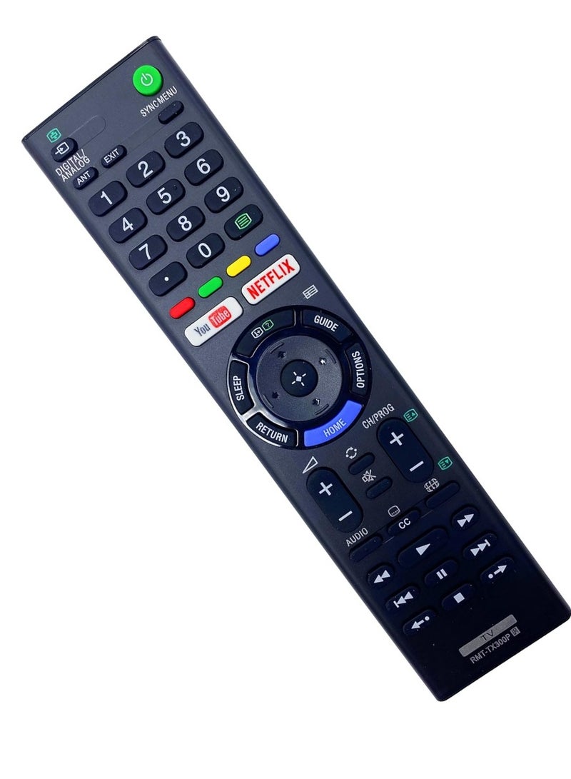 ELTRAZONE TV Remote Control RMT-TX300P for Sony KD-55X7000F, 55X7000G, 65X7000E, 65X7000F, KDL-32W660E, KDL-40W660E, and More Models - Image 3