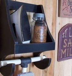 Multi Purpose Iron Press Holder Iron Board StandHolderFree from ElectricitySave You Your Family from Shocknot only Hold Iron but organise Iron Board Alsofor Laundry and HomeA - Image 2
