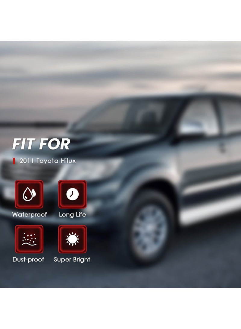 KASHAFI Fog Lamp Kit for Toyota Hilux (2011), Waterproof, 9006 12V / 55W Bulb - HX2011TY - Image 5