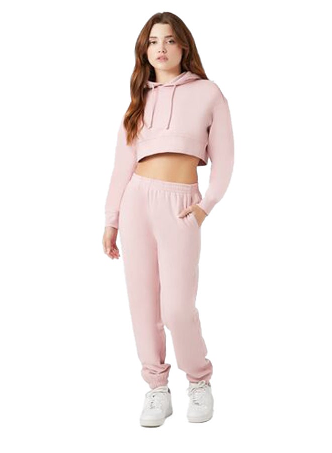 FOREVER 21 Fleece Cropped Hoodie  - Image 5