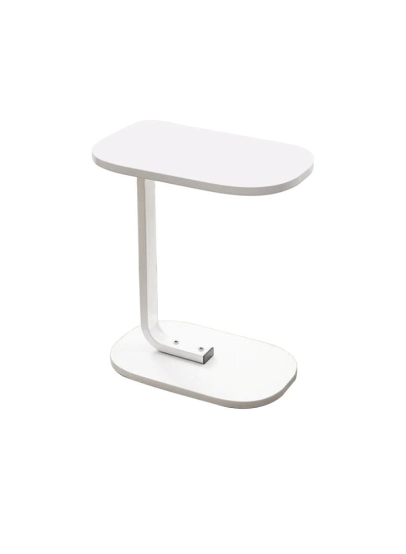 Huitich Modern Sofa Side Table 45×28×60cm White Coffee Table - Image 1