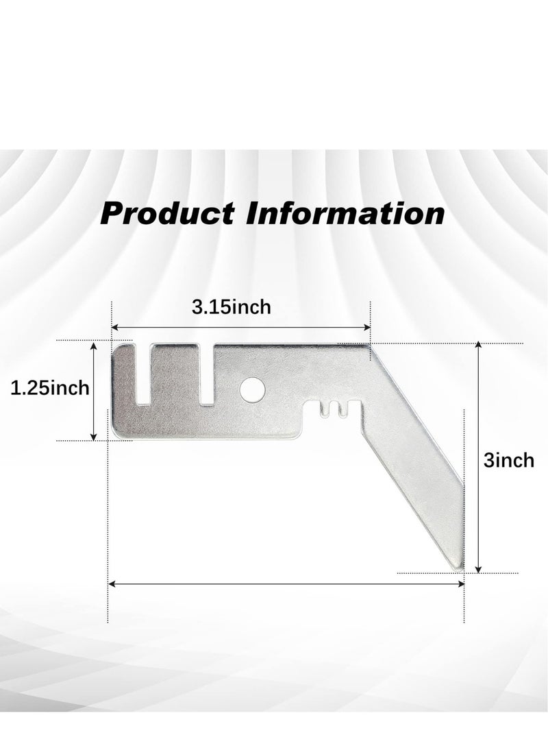 Zikra Double Crossbar Hanger, Pipe and Drape Backdrop Stand Kit Double Backdrop Stand, Pipe and Drape Accessories Crossbar Valance Hangers for Backdrop Wedding Decoration - Image 5