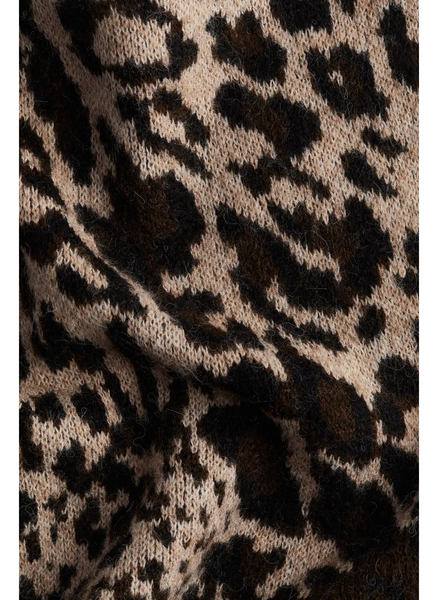 اتش اند ام Jacquard-Knit Skirt