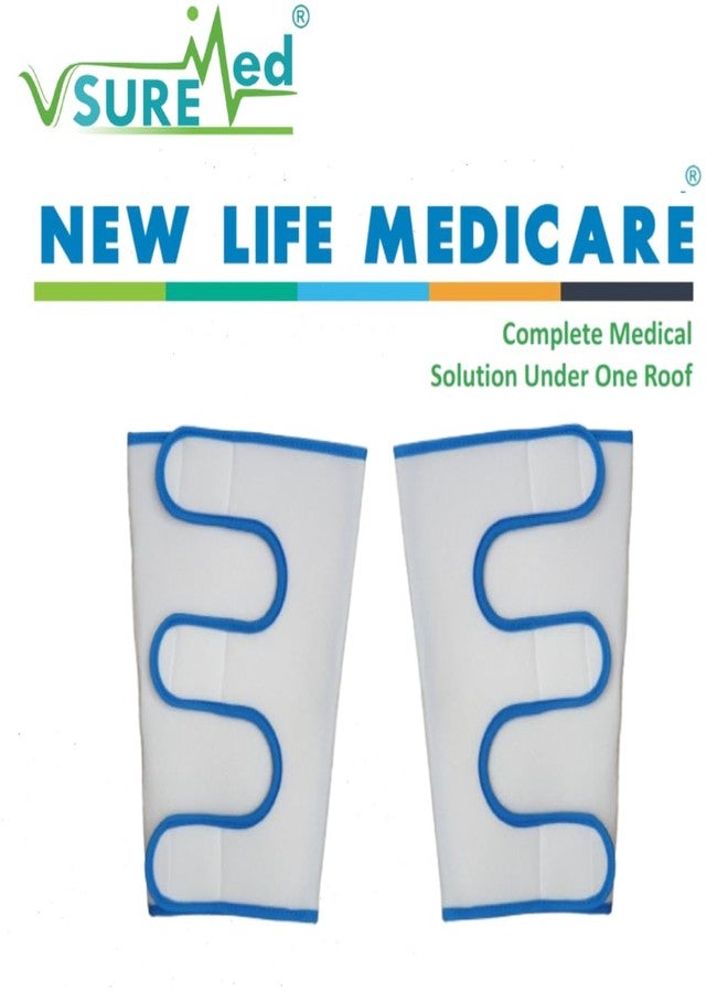 VSUREMED DVT Pump Calf Sleeves Garments Pair (White) - Image 5