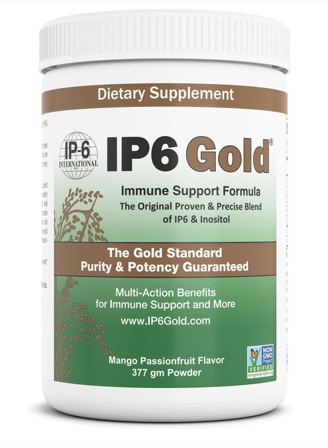 IP6 Gold IP-6 Gold Powder with an Improved Mango Passionfruit Flavor, 60 Servings - Image 1