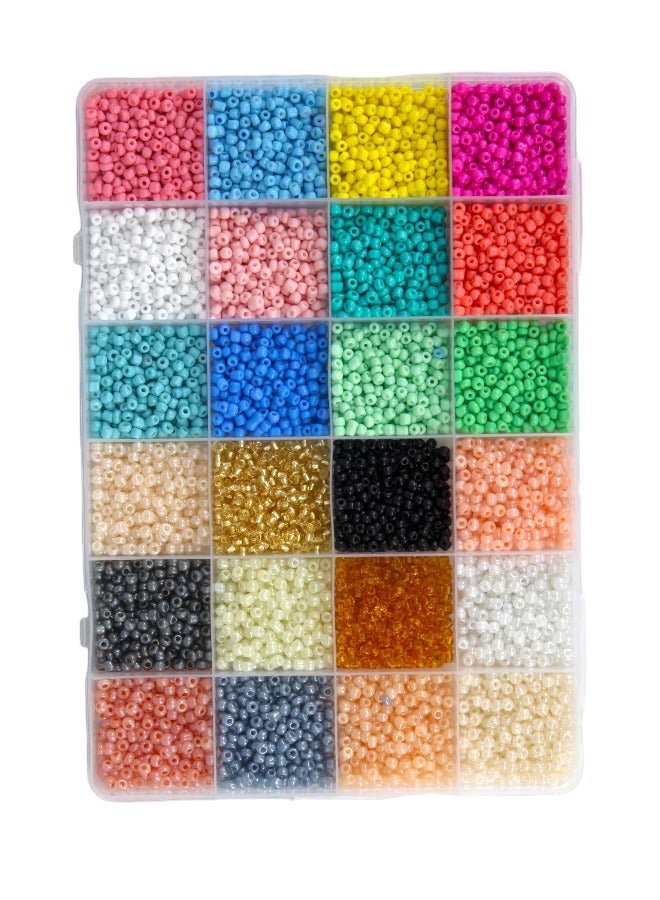 child toy Colorful Bracelet Beads Art Starter DIY Bead Making Kit For Kids  - Image 1