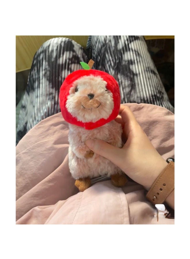Short Tail Dwarf Kangaroo Cute Soft Decompression Doll Plush Toy Cute Doll Birthday Gift For Men And Women-Specifications:Short-tailed Mouse With Headgear (full Version)-Color:15cm  - Image 3
