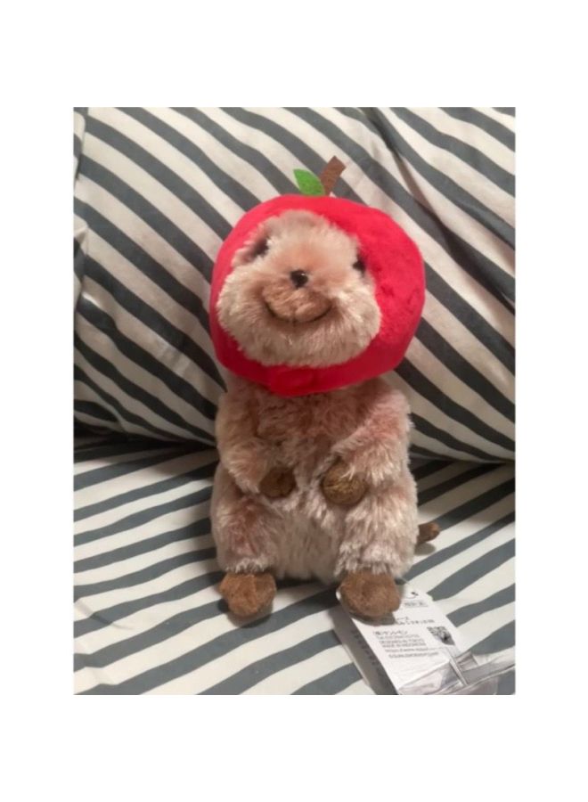 Short Tail Dwarf Kangaroo Cute Soft Decompression Doll Plush Toy Cute Doll Birthday Gift For Men And Women-Specifications:Short-tailed Mouse With Headgear (full Version)-Color:15cm  - Image 4