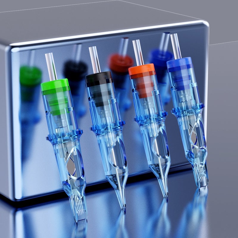 Blue Whale Integrated Sterilized Disposable Tattoo Needle Tips Wholesale - Image 2