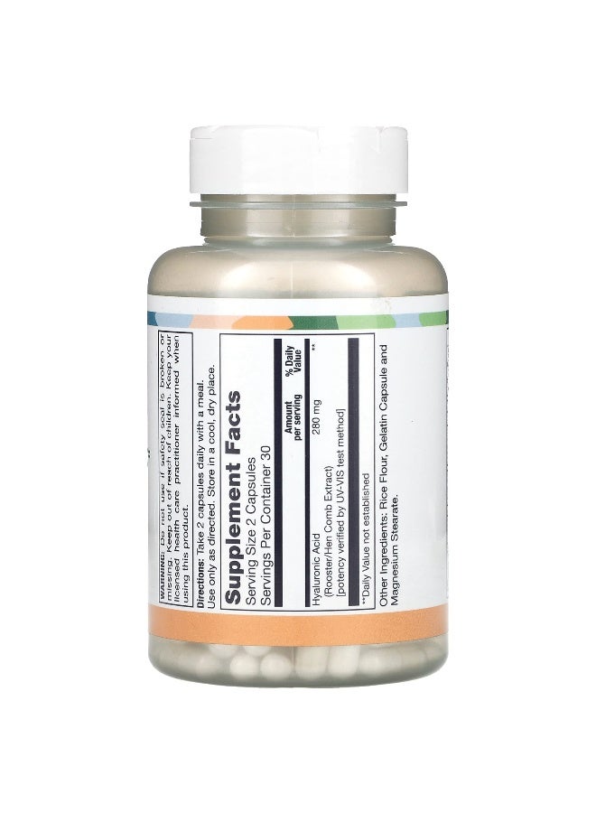 LifeTime Vitamins LifeTime Vitamins, Hyaluronic Acid, Skin & Joint Lubrication Support, 280 mg, 60 Capsules (140 mg per Capsule) - Image 2