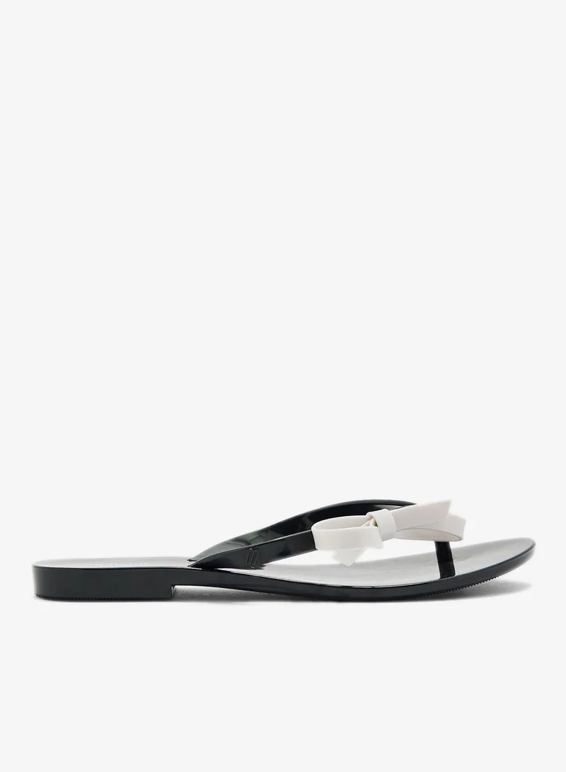 melissa Bow Detailed Flip Flops