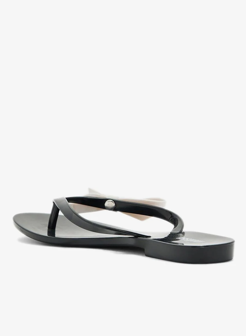 melissa Bow Detailed Flip Flops