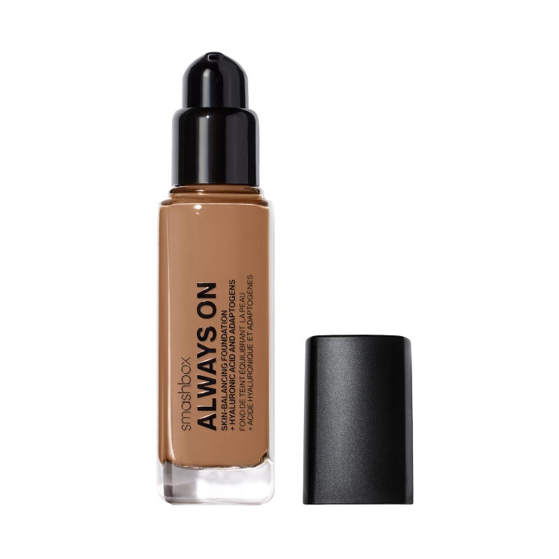 Smashbox Always On Skin-Balancing Foundation | Medium-To-Full Coverage Foundation | Hyaluronic Acid with a Natural-Looking, Second-Skin Finish, 1 Fl Oz, M20N - Image 1