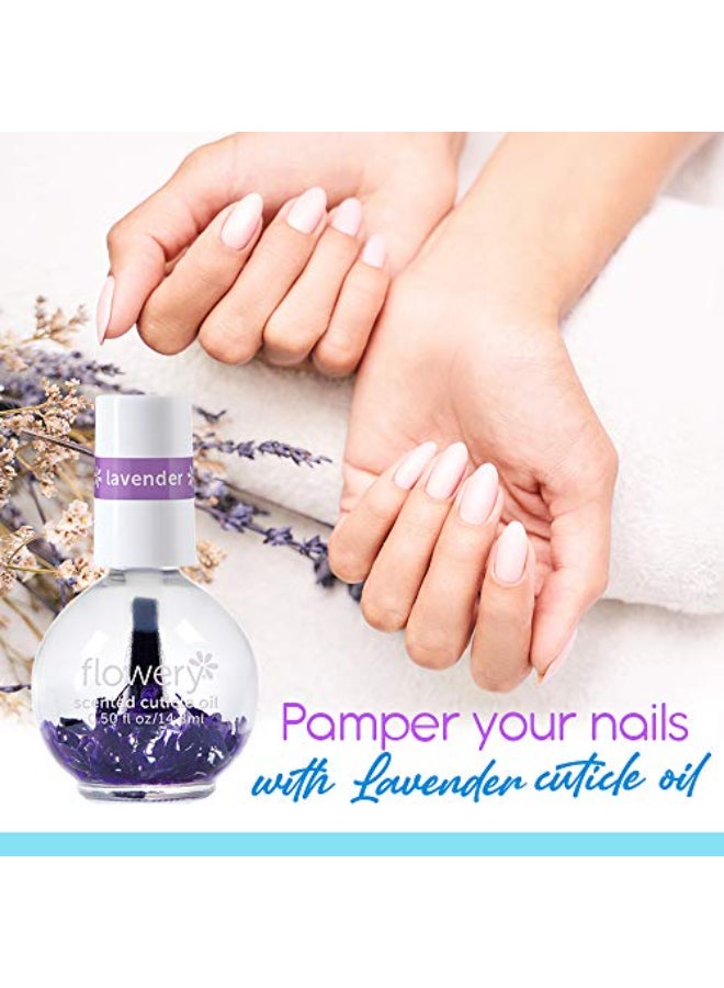 Flowery Lavender Scented Cuticle Oil 05 oz 1 Pack - Image 4
