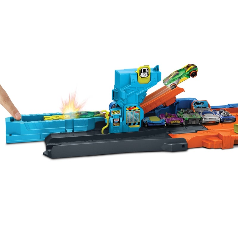 Mattel Games Mattel - Hot Wheels Speed Snap Transforming Stunt Garage - JHL94 - Image 3