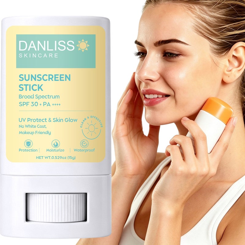 دانليس Danliss ماسك الحماية واسع النطاق SPF30 PA++++ 15 جرام مقاوم للماء لا يترك بياض محمول - Image 1