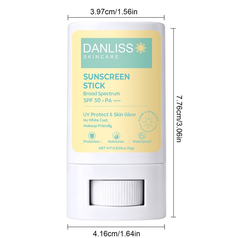 دانليس Danliss ماسك الحماية واسع النطاق SPF30 PA++++ 15 جرام مقاوم للماء لا يترك بياض محمول - Image 5
