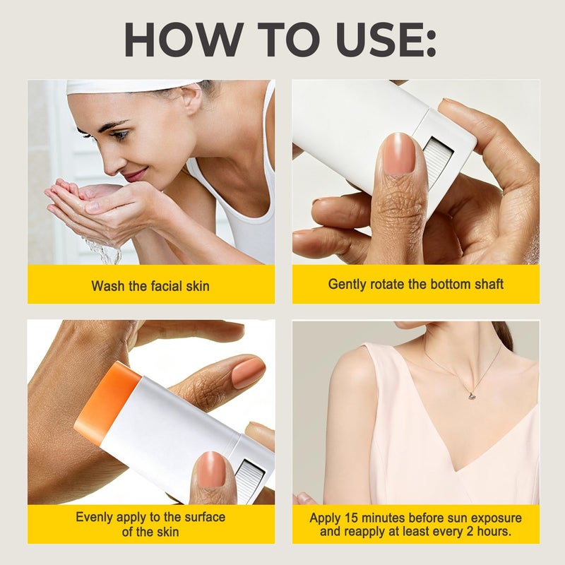 دانليس Danliss ماسك الحماية واسع النطاق SPF30 PA++++ 15 جرام مقاوم للماء لا يترك بياض محمول - Image 4
