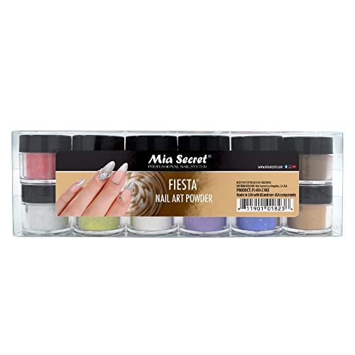 MIA SECRET Mia Secret Nail Art Acrylic Powder Fiesta Collection