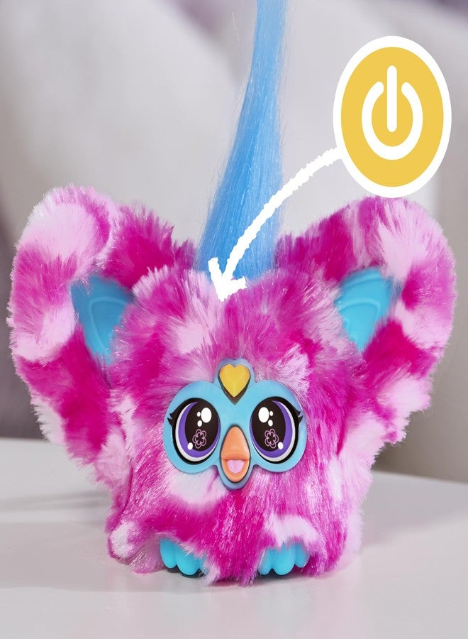 Furby Furblets Dah-Tee Mini Friend, 45+ Sounds, Country Music, Speaks Only Furbish, Electronic Plush Toys for Girls & Boys, Interactive Pets, Pink Polka Dot, Back to School Gifts, Ages 6+ - Image 2