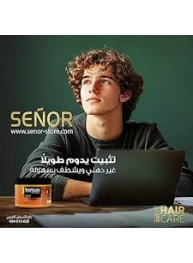 Senor Hair Gel Cream With Panthenol Extra Strong 225G - Image 3