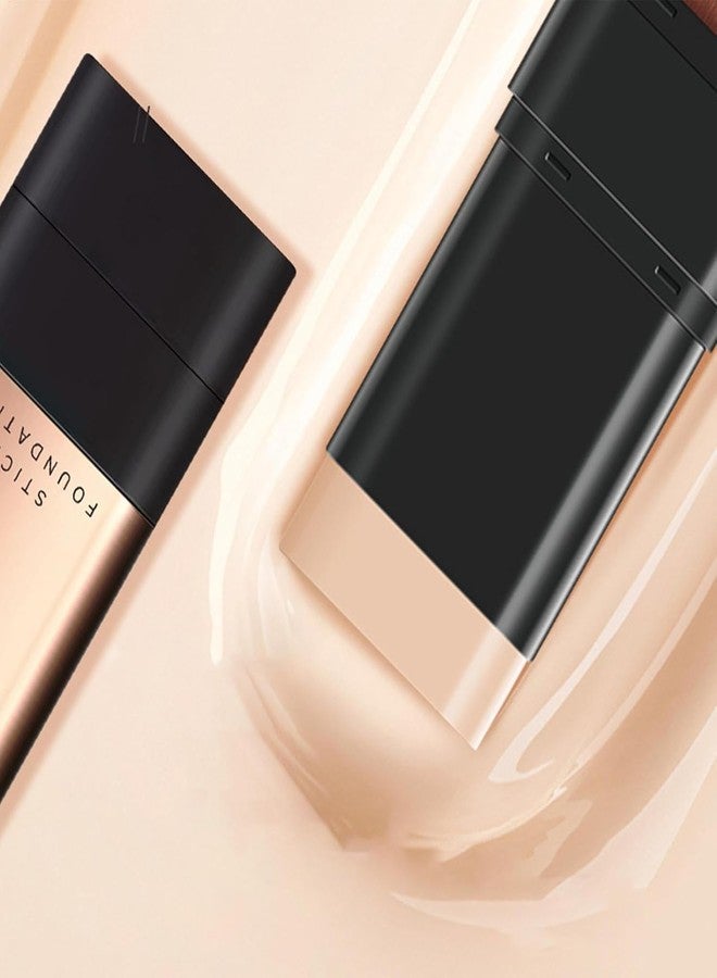 DGOOLS 2 in 1 Luxury Anti-Wrinkle Foundation Stick, Long-Lasting Double Head Foundation Make Up Stick with Brush, (Natural, 1 PCS) - Image 5