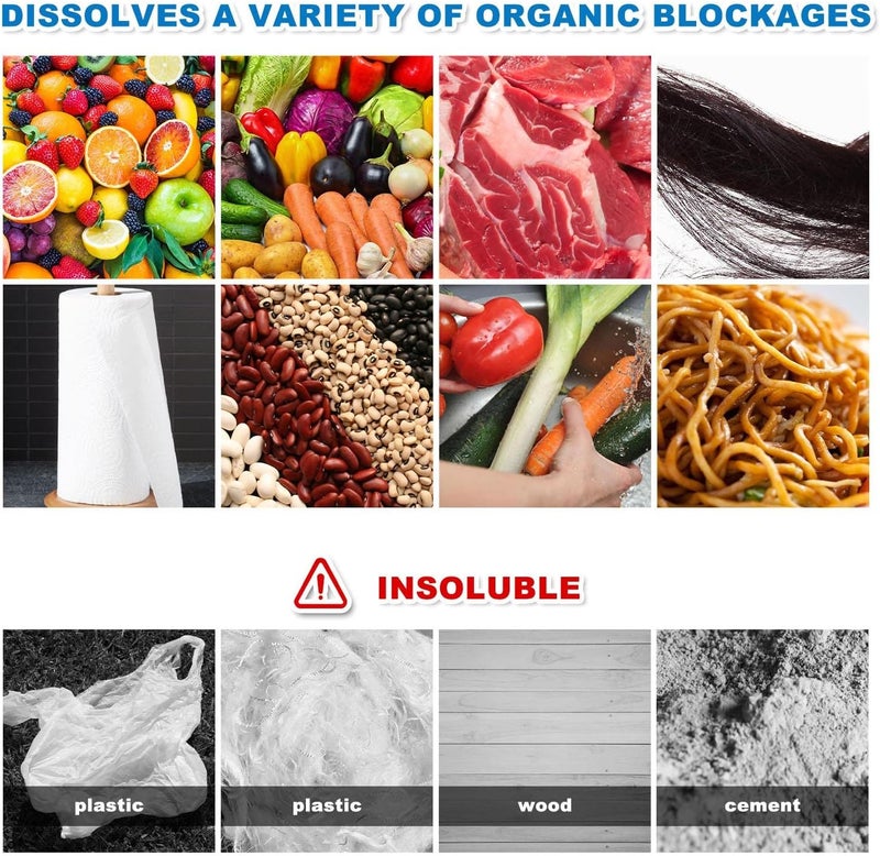 klarako Pipe Dredger Deodorant, New Upgrad Toilet Cleaner, Toilet Active Oxygen Agent, Foaming Drain Cleaner For Pipe Dredger In Kitchen Bathroom Etc Toilet Active Oxygen Agent Easy To Use - Image 2