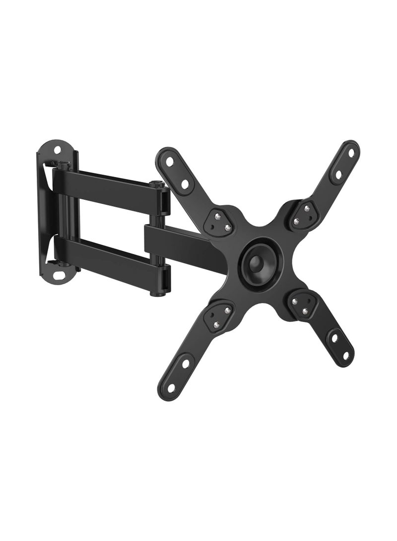 Full Motion TV Wall Mount Bracket for 13-39 Inch TVs & Monitors - Tilt, Swivel & Extend 14 Inches - Fits Flat & Curved TVs up to 33lbs VESA 200x200 - Image 1