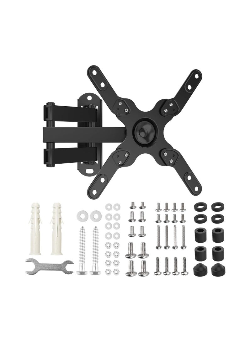 Full Motion TV Wall Mount Bracket for 13-39 Inch TVs & Monitors - Tilt, Swivel & Extend 14 Inches - Fits Flat & Curved TVs up to 33lbs VESA 200x200 - Image 2