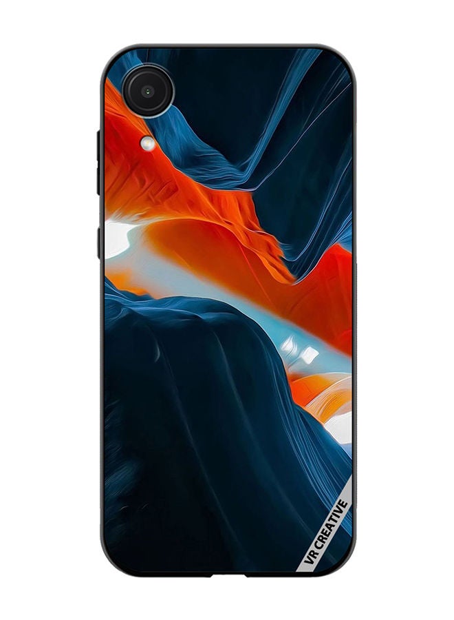 VR CREATIVE Protective Case Cover For Samsung Galaxy A03 Core Layers Design Multicolour - Image 1