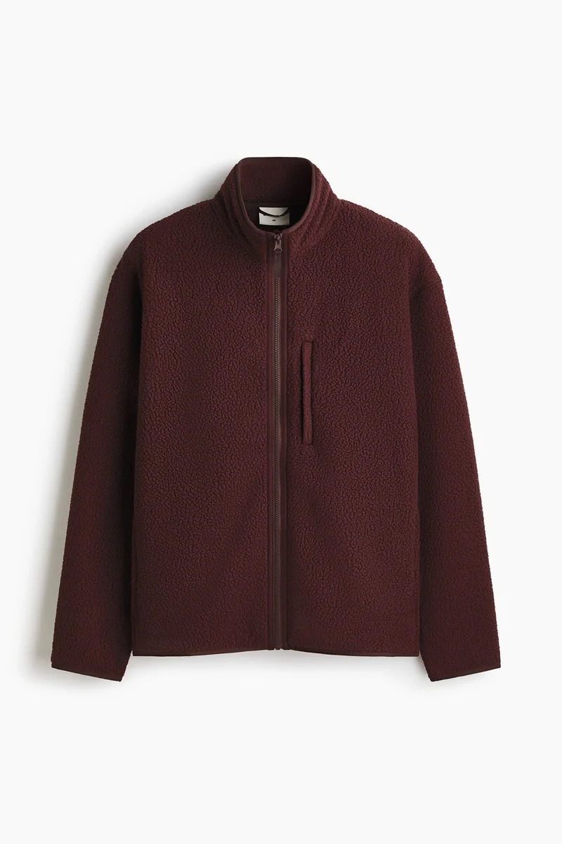 H&M  Regular Fit Teddy jacket for Men | Best Price UAE