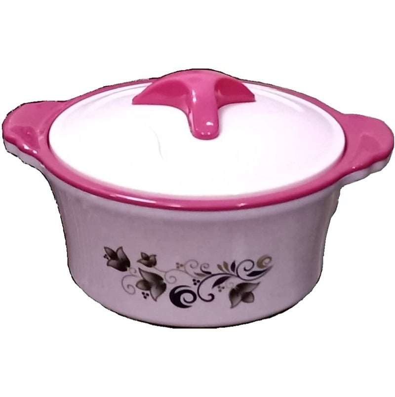 Silvester� Kitchen King 2000 Insulated Inner Stainless Steel Casserole-Chapati Box, 2000 ml, Pink - Image 1