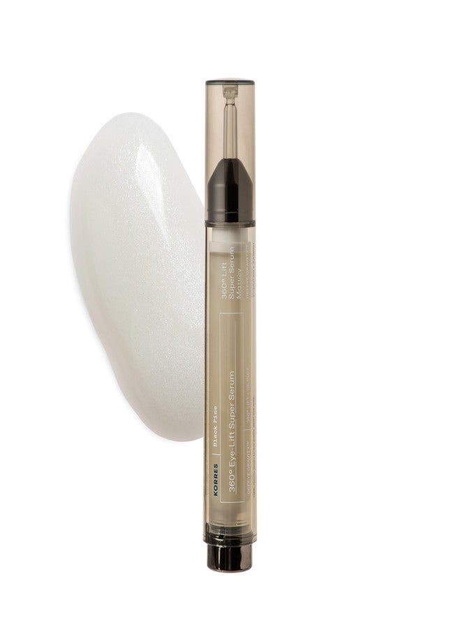 KORRES Black Pine 3D Eye-Lift Super Serum, Under Eye Serum for Dark Circles 15 Ml - Image 1