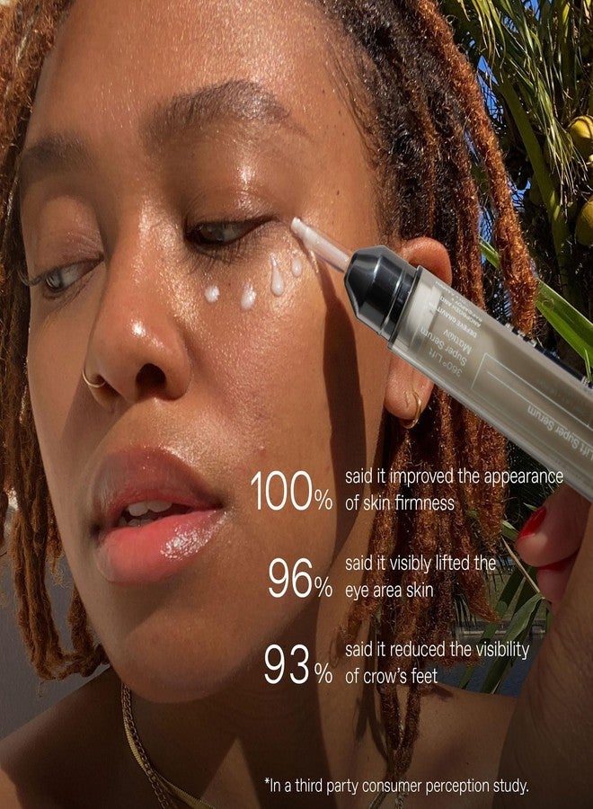 KORRES Black Pine 3D Eye-Lift Super Serum, Under Eye Serum for Dark Circles 15 Ml - Image 4