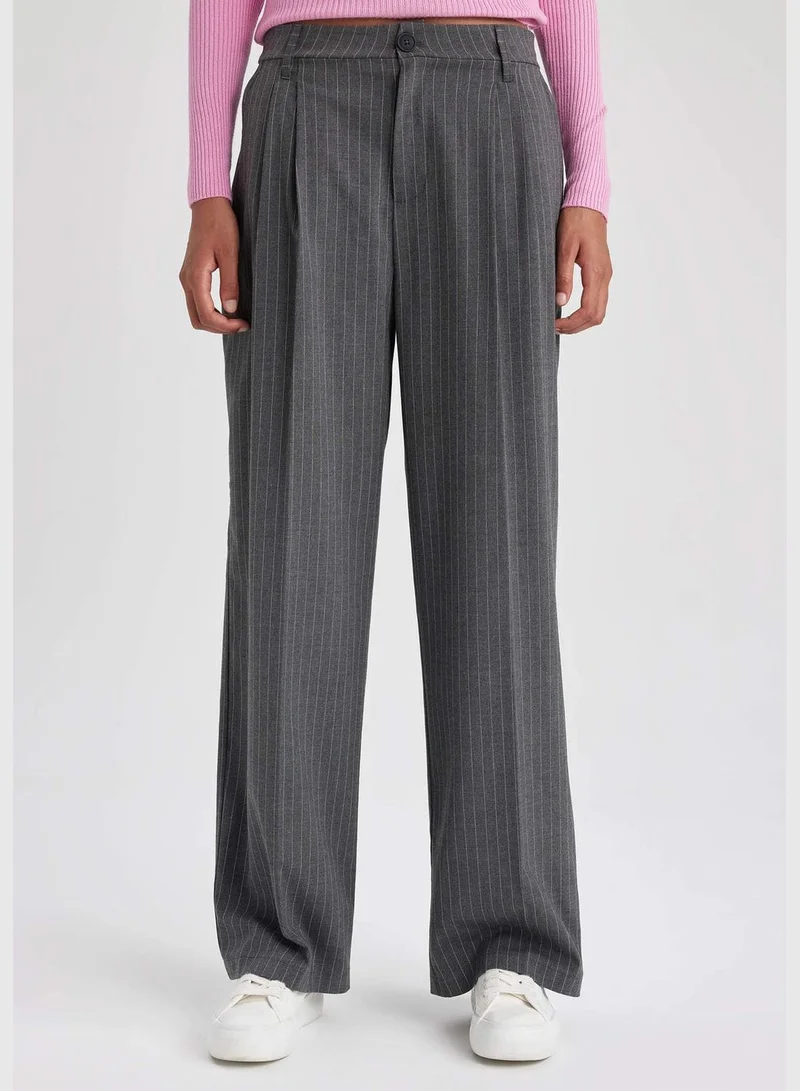 DeFacto Woman Wide Leg Woven Trousers
