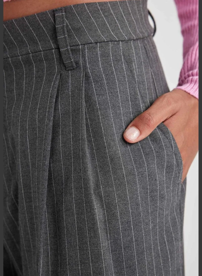 DeFacto Woman Wide Leg Woven Trousers
